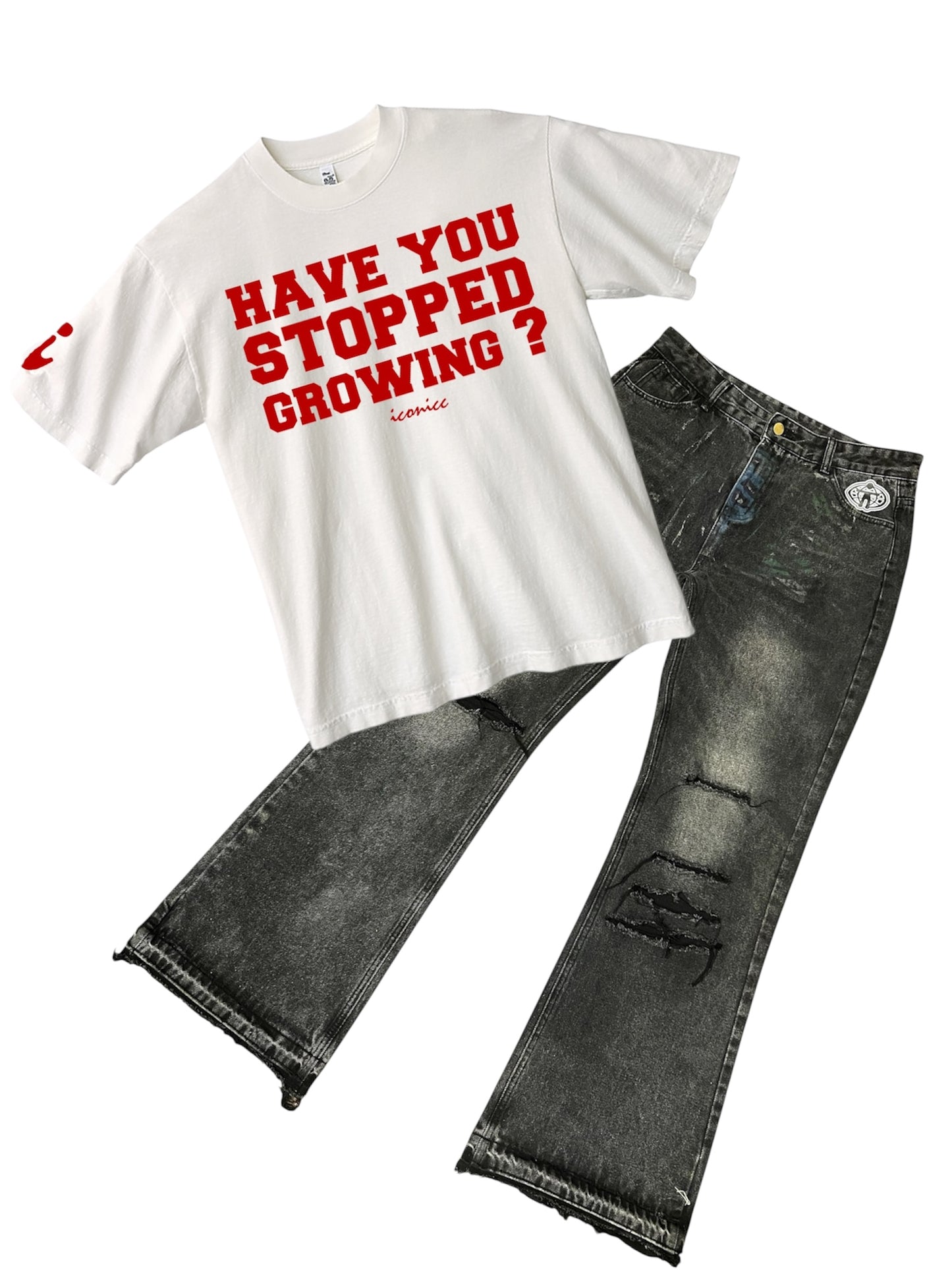 BUNDLE: Have You Stopped Growing Jeans + Shirt