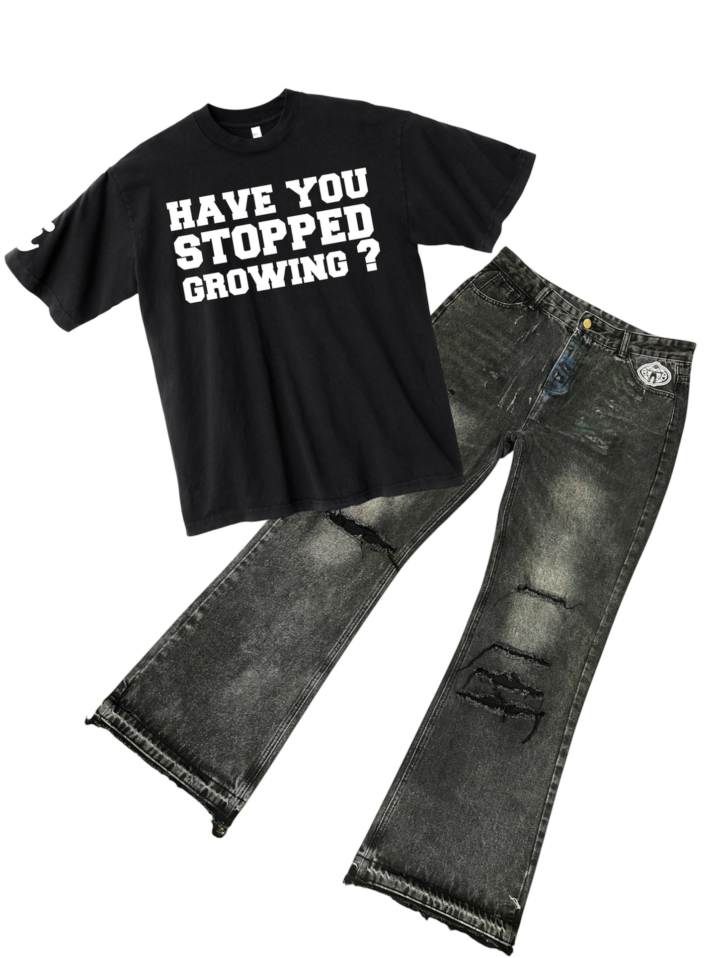 BUNDLE: Have You Stopped Growing Jeans + Shirt