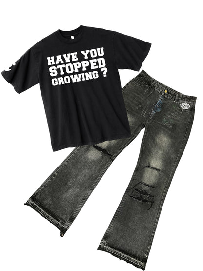 BUNDLE: Have You Stopped Growing Jeans + Shirt